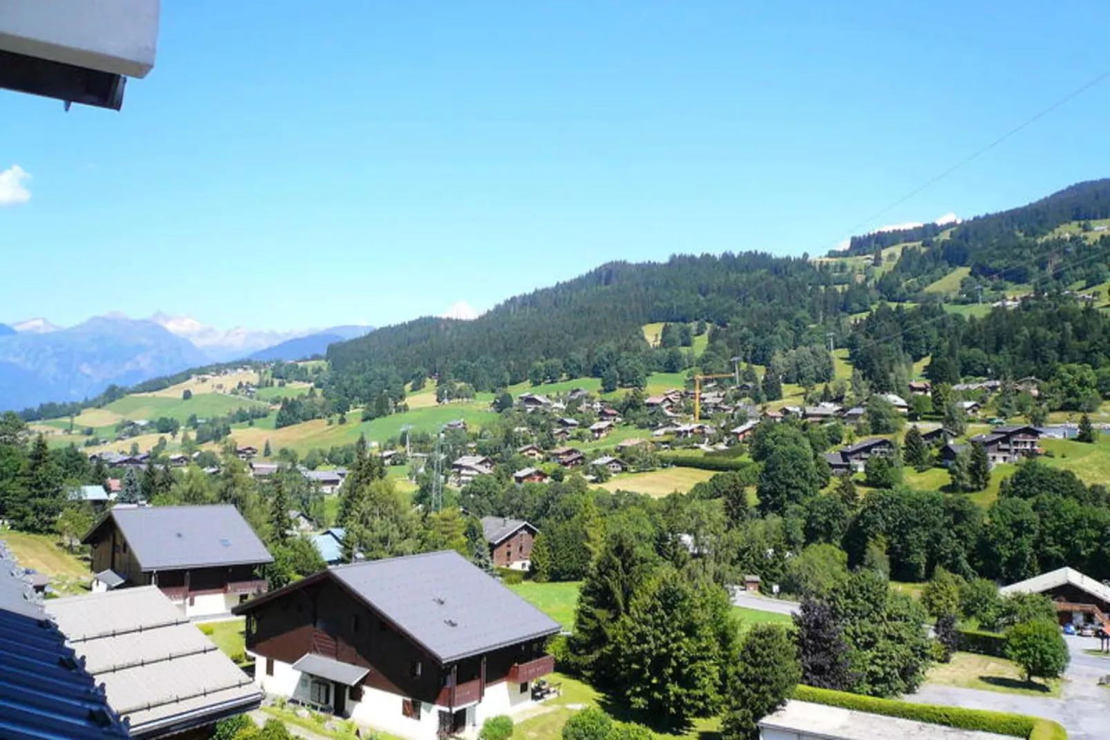 Résidence Princesse En Etraz Narcisse-Uitzicht zomer