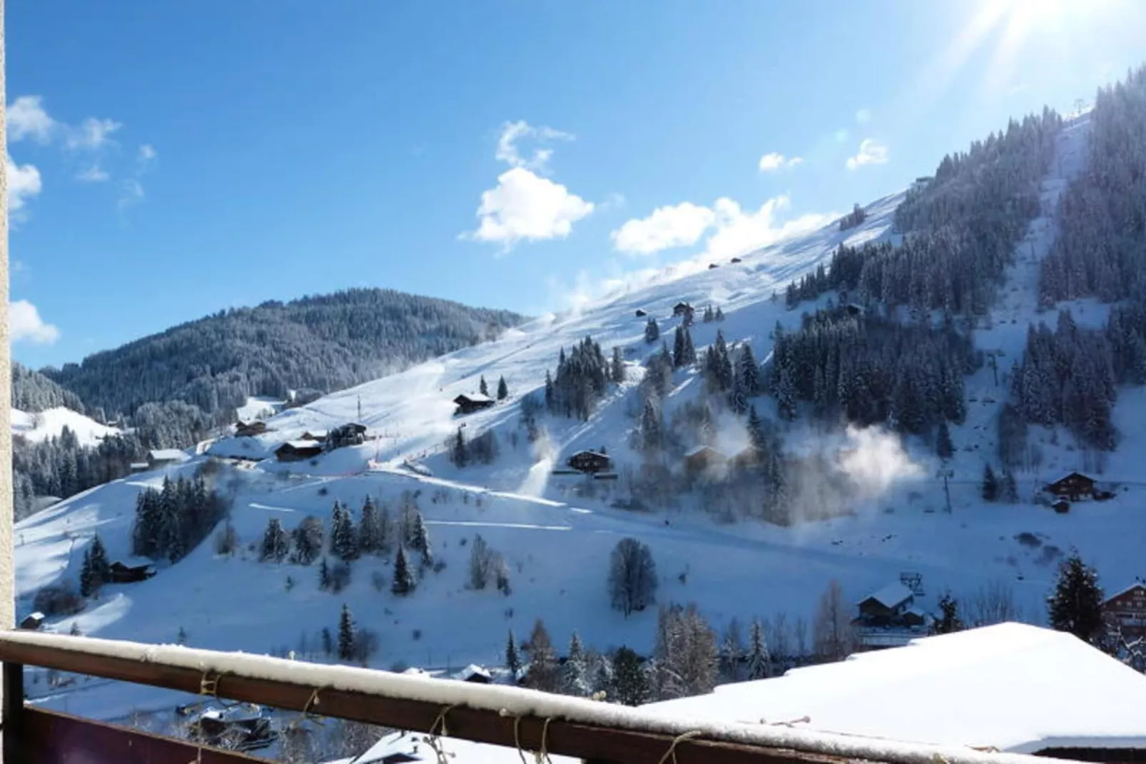Résidence Aravis 1500-Uitzicht winter
