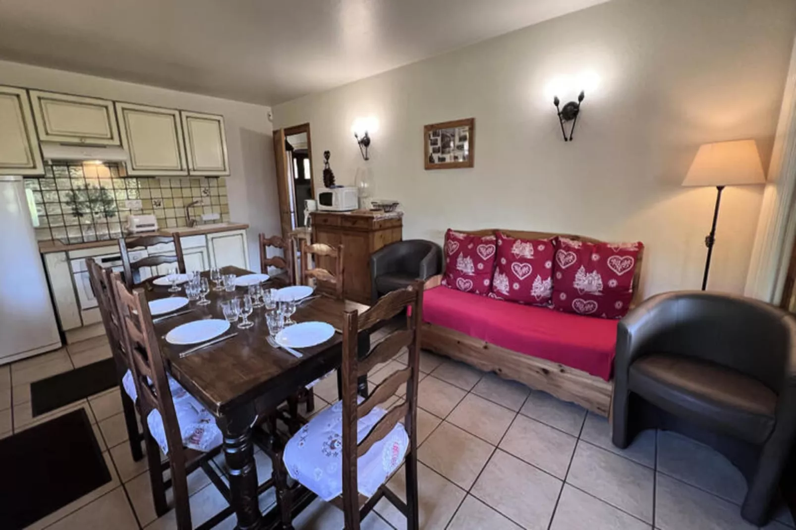 Chalets à La Clusaz-Eetkamer