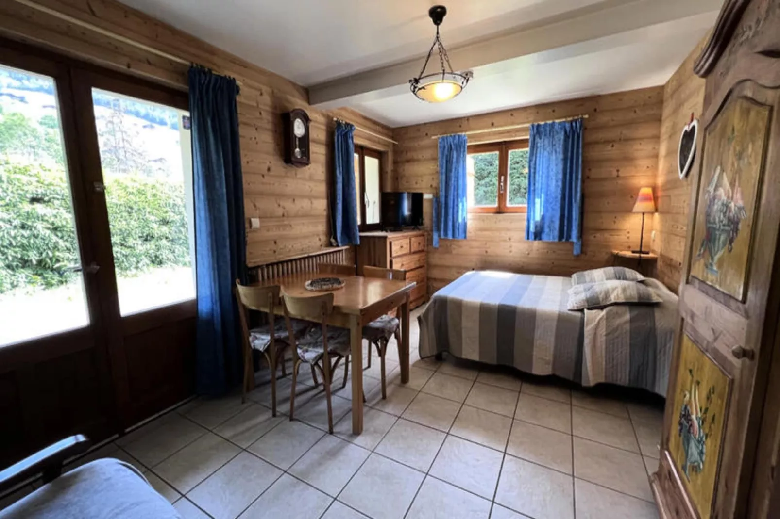 Studio à La Clusaz-Slaapkamer