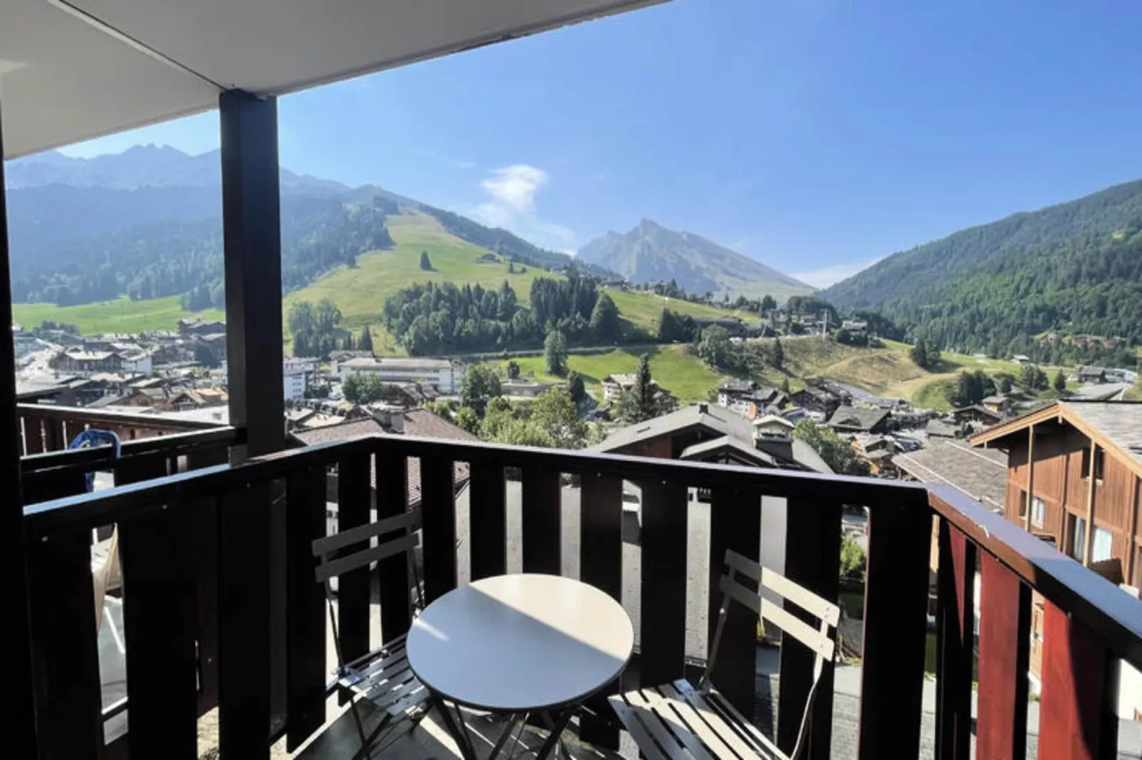 Appartements à La Clusaz-Terrasbalkon
