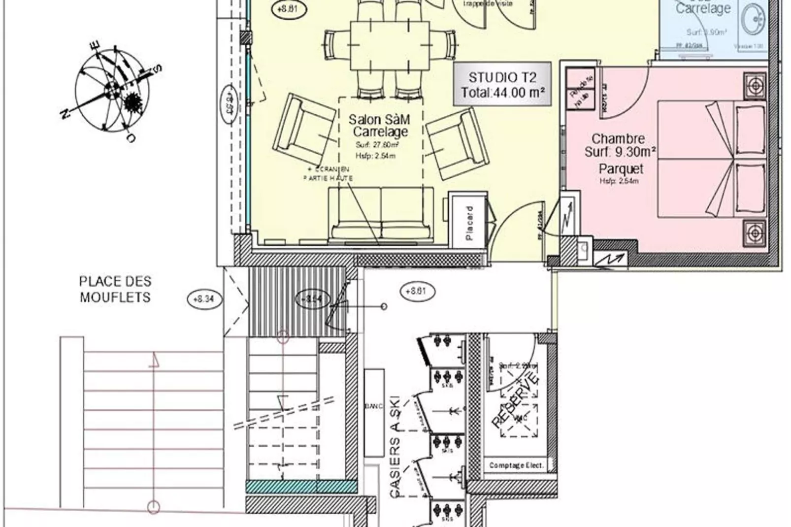 Appartements à La Clusaz-Parkfaciliteiten