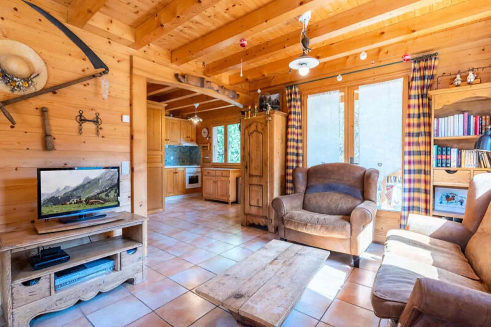 Chalet Gotty Joly L'bele-Woonkamer