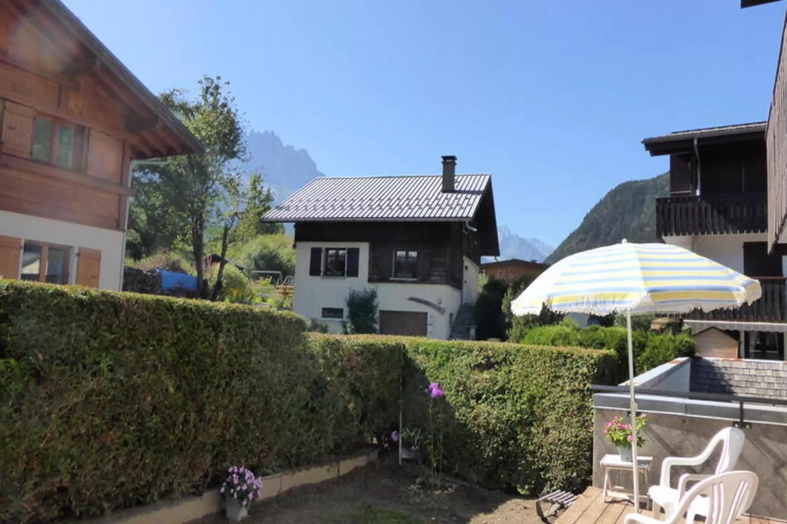 Résidence Aiguille Du Midi Bat A-Uitzicht zomer