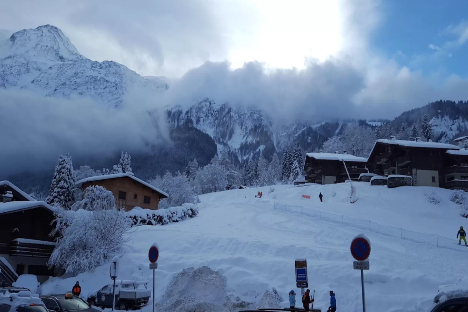 Résidence Le Prarion 2 C-Gebied winter 5km
