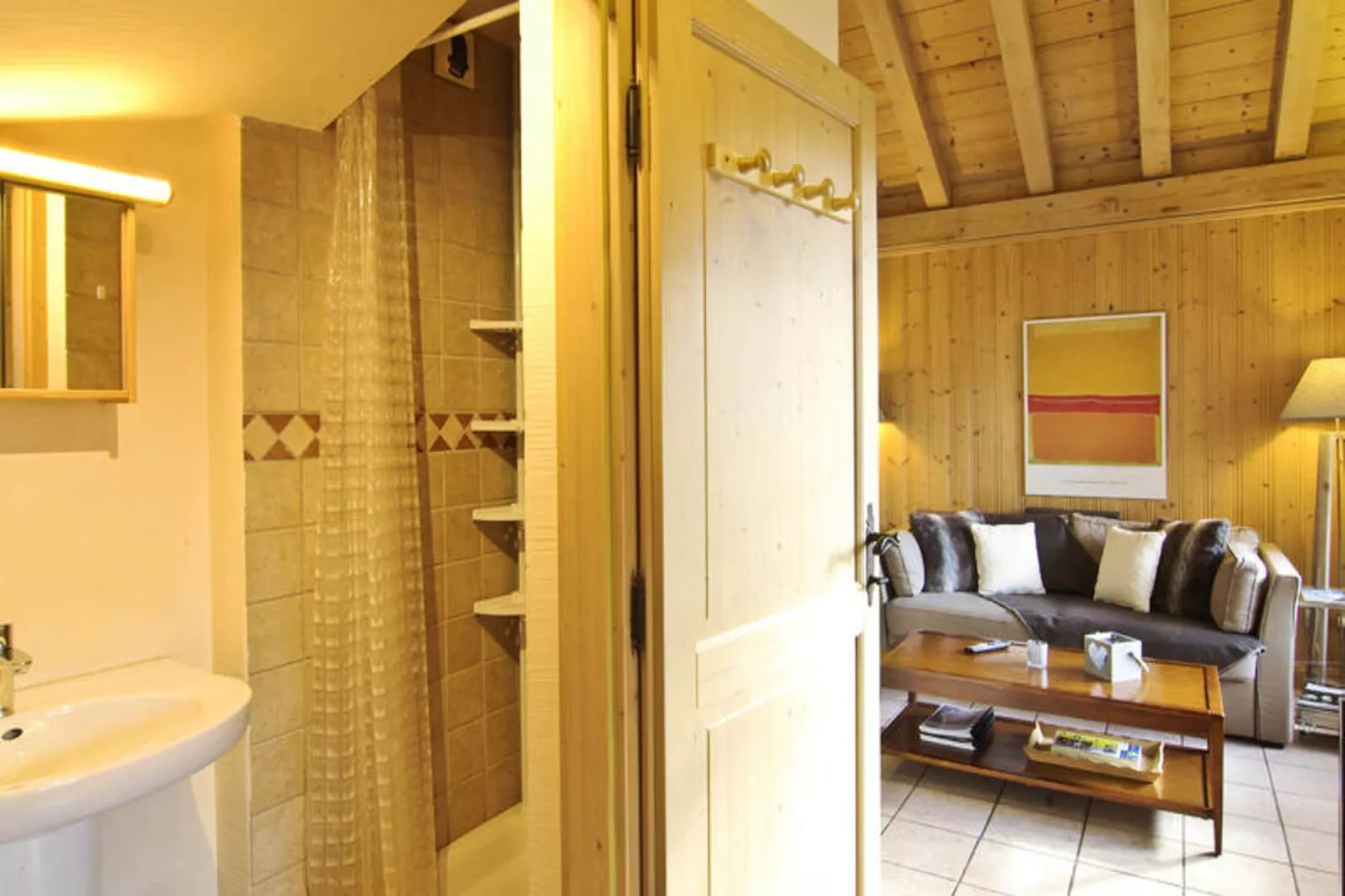 Chalets Du Savoy-Woonkamer