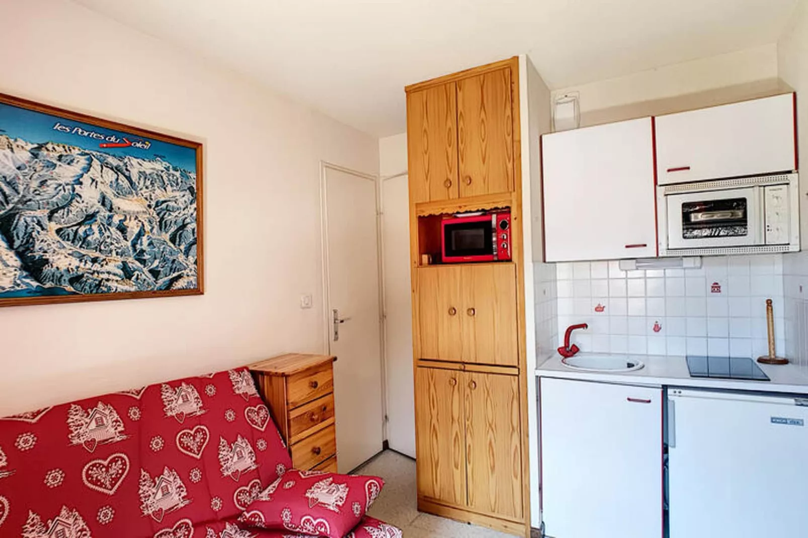 Appartements à Montriond-Keuken