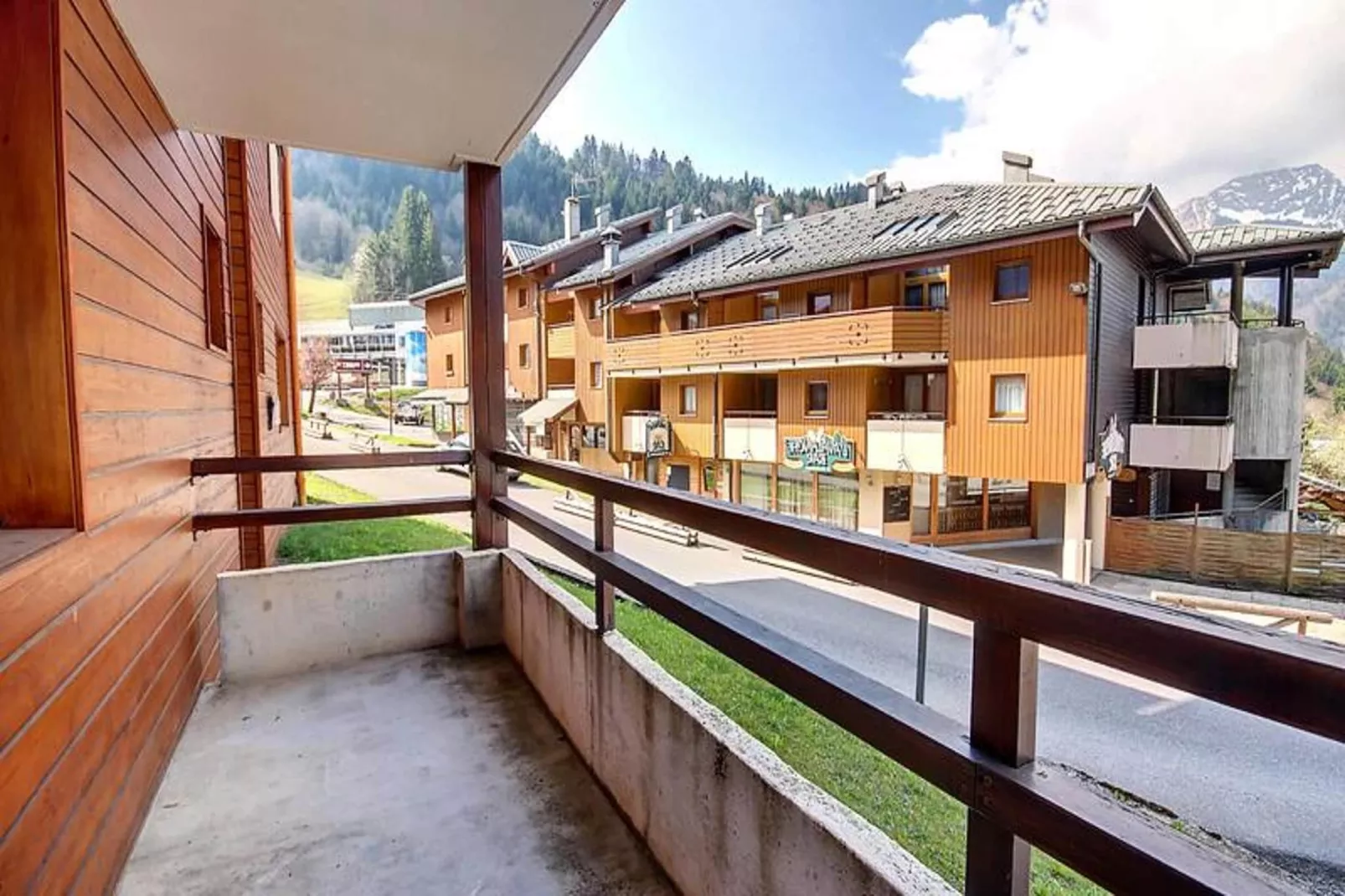 Studio à Saint Jean d'Aulps-Terrasbalkon