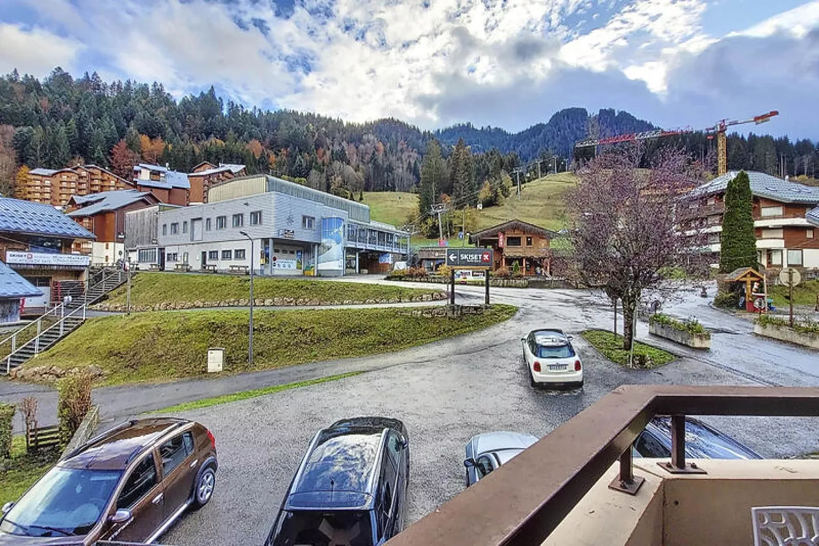 Appartements à Saint Jean d'Aulps-Uitzicht zomer