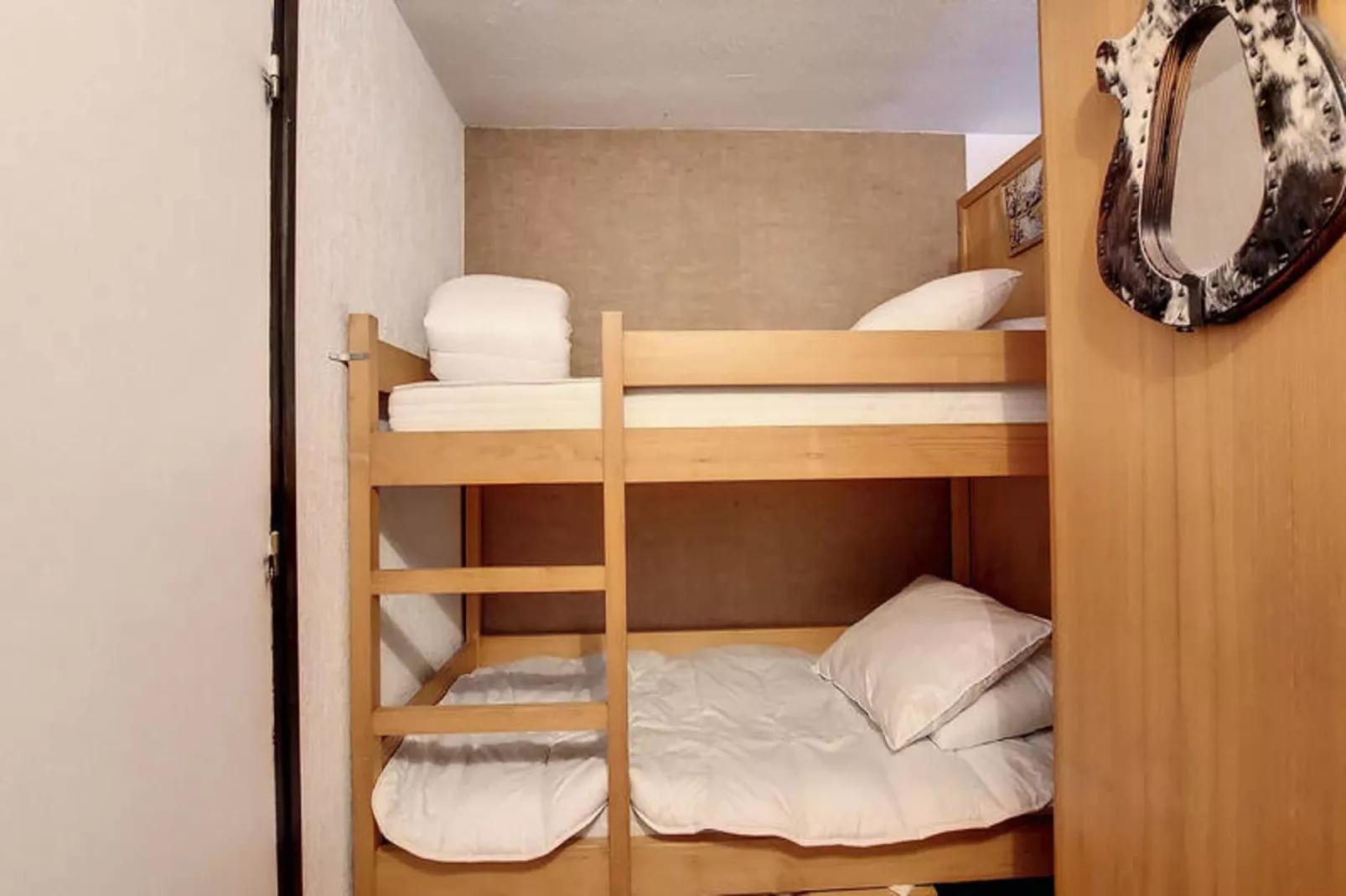 Studio à Saint Jean d'Aulps-Slaapkamer