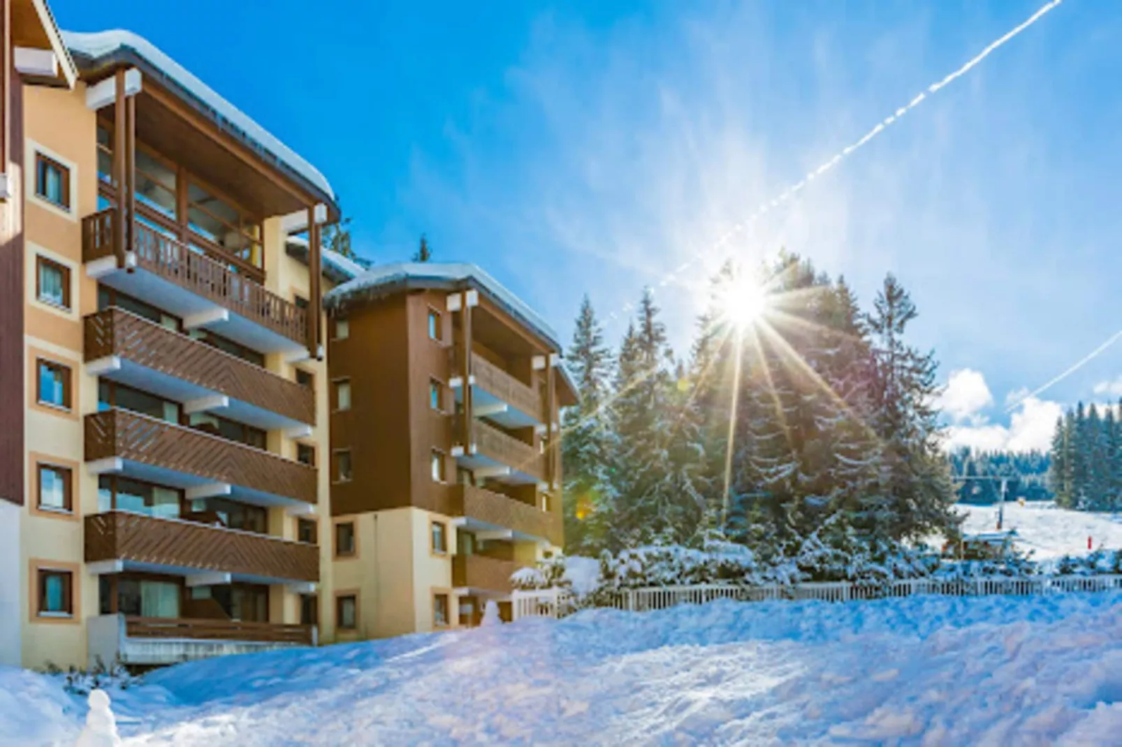 Résidence Odalys Le Buet**-Buitenkant zomer