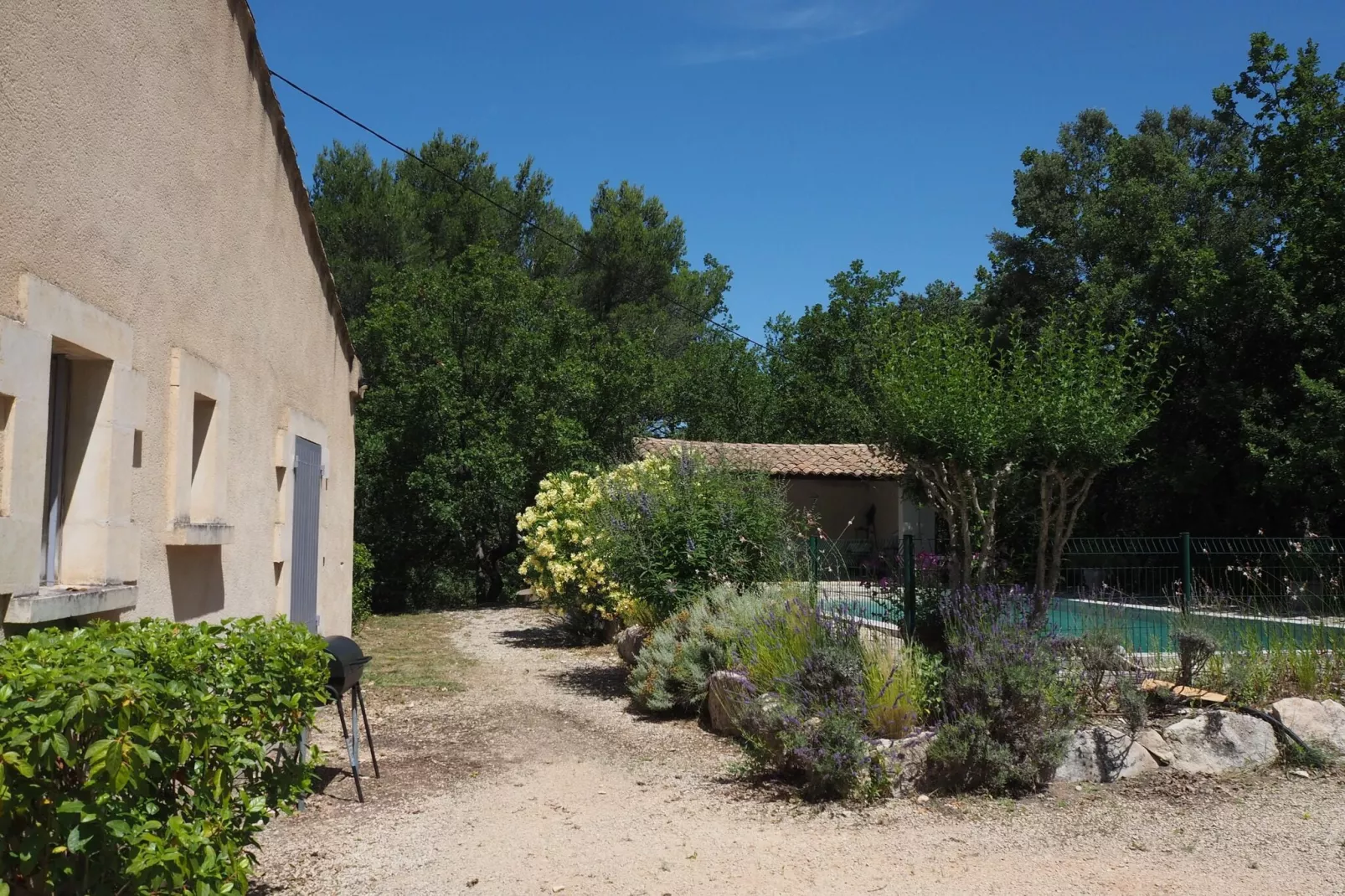 Ferienhaus in Ménerbes-Tuinen zomer