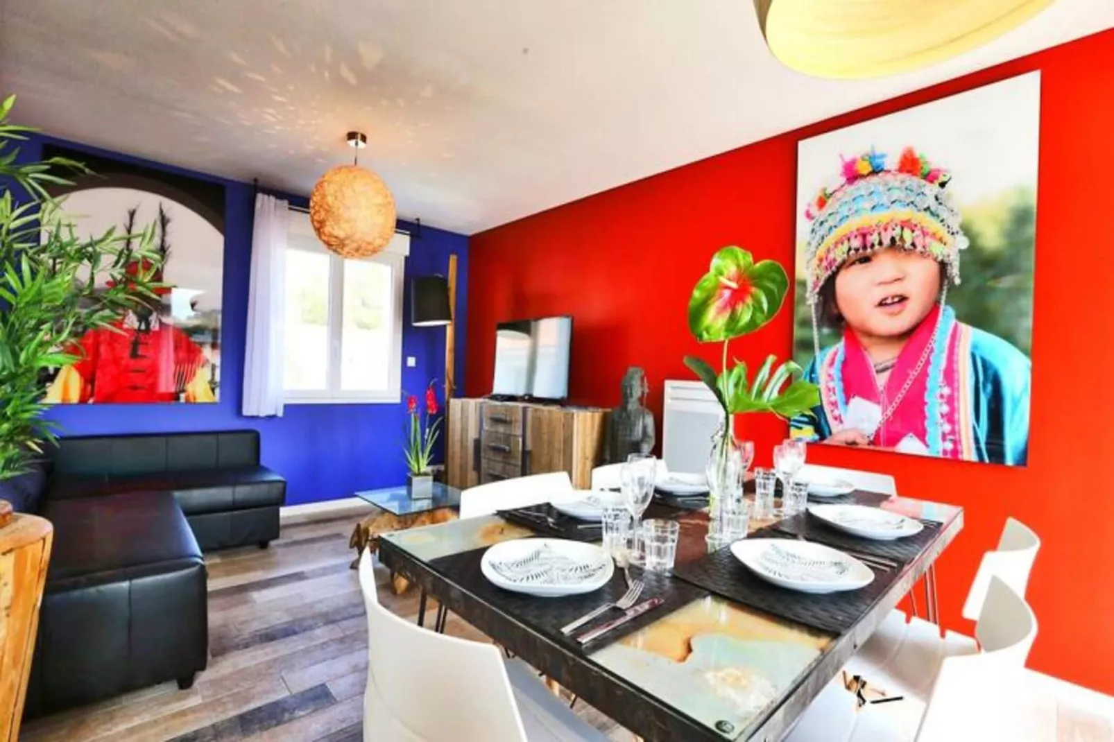 Villa Cor&eacute;e - Domaine Le Sherwood-Buitenkant zomer