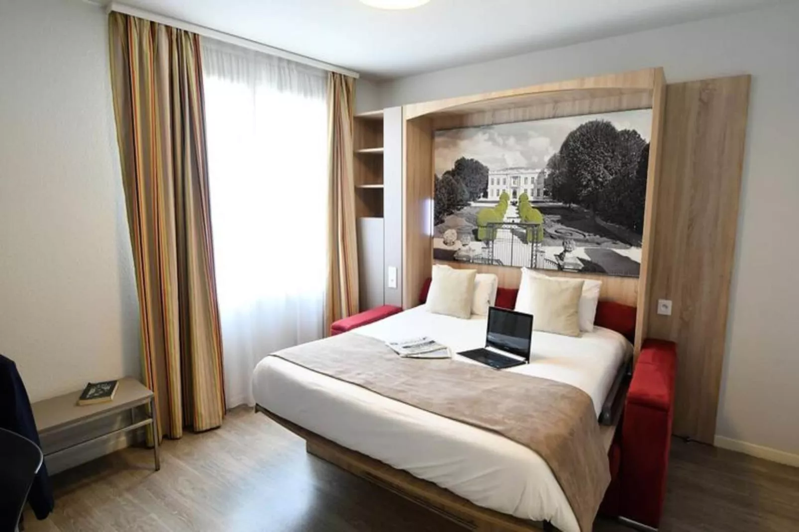 Appart'Hôtel Mer & Golf Bordeaux Bassins à Flot***-Slaapkamer