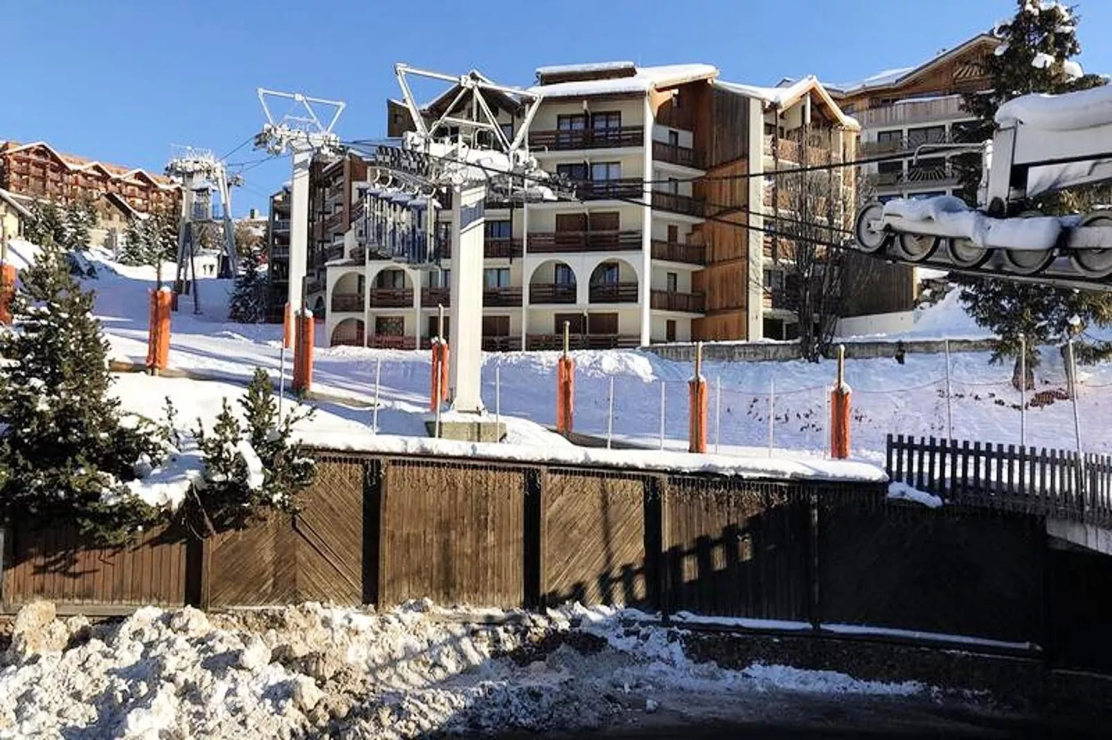 Résidence Maison De L'alpe-Uitzicht winter