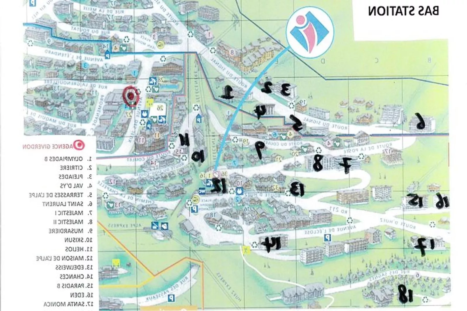 Résidence Olympiades B-Terrasbalkon