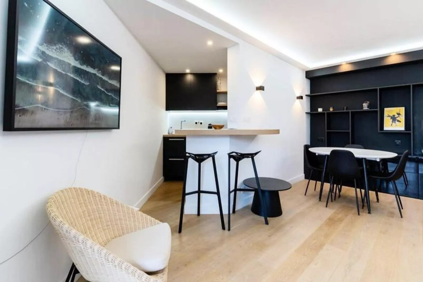 Résidence Sublime T2  Pour 4 Personnes, R&eacute;nov&eacute; Avec Piscine Tennis Parking Wifi-Keuken