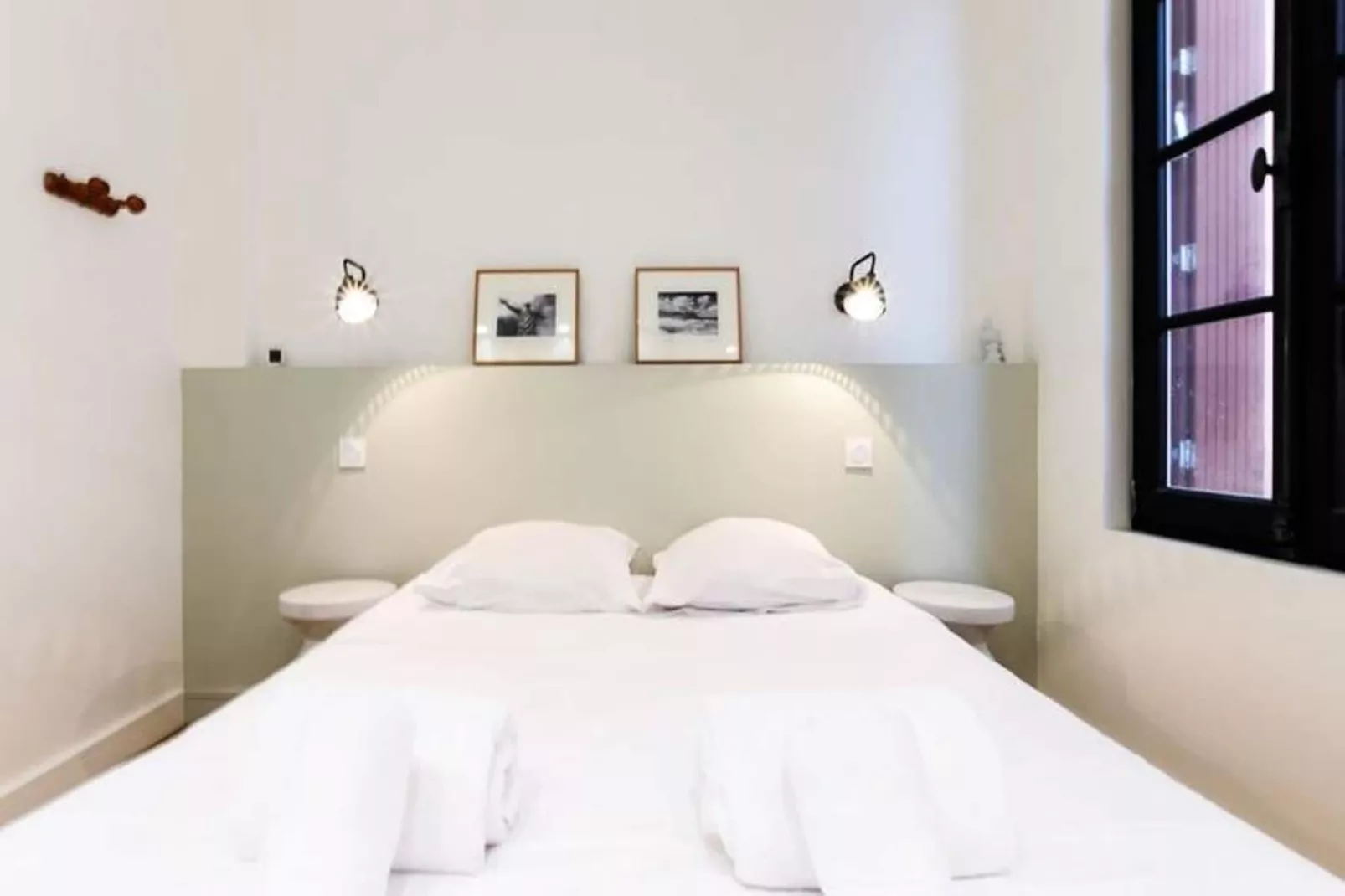 Superbe Maison Au Coeur De La Ville &agrave; Deux Pas De La C&ocirc;te Des Basques-Slaapkamer