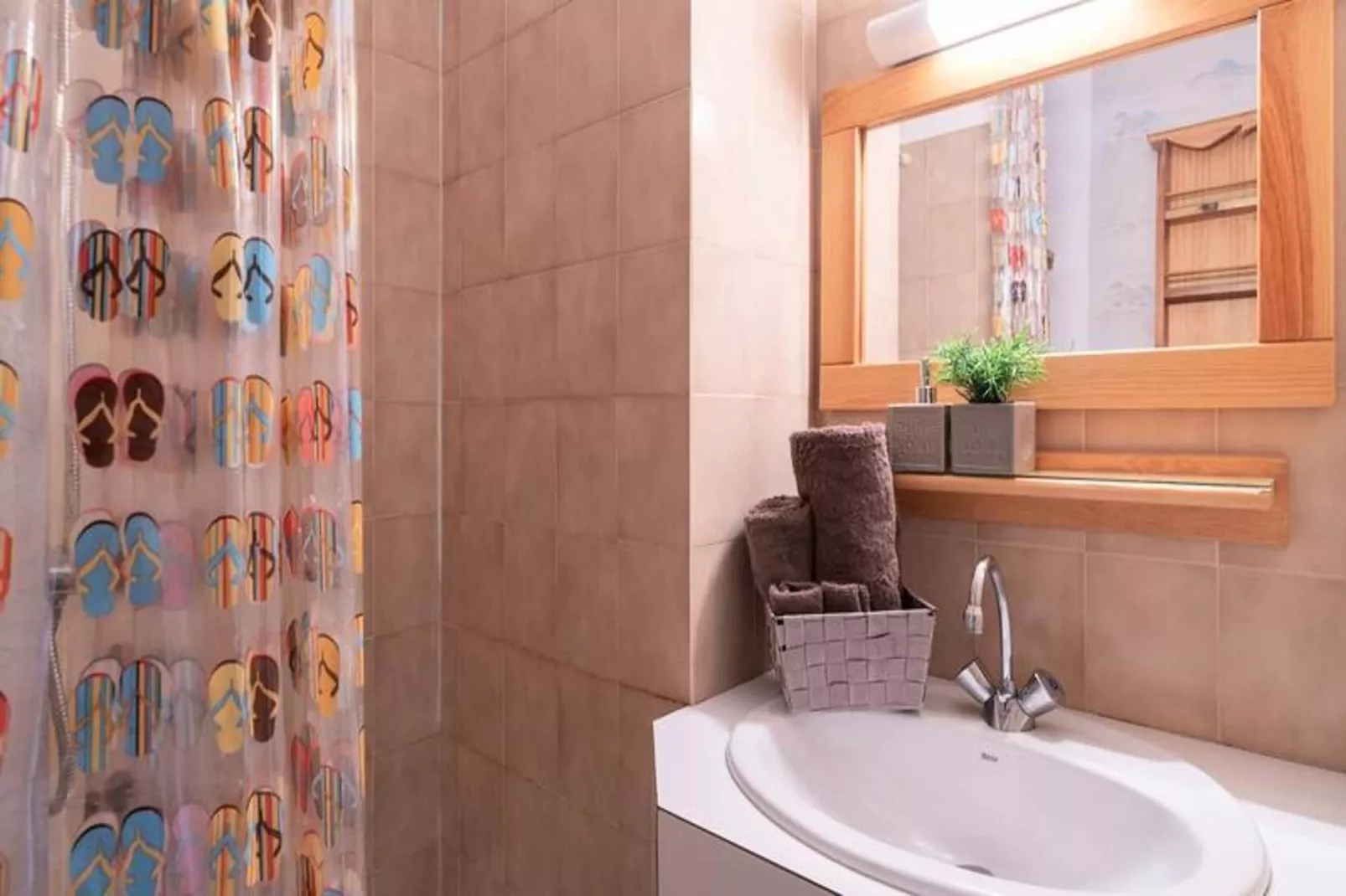 Résidence Les Gentianes-Badkamer