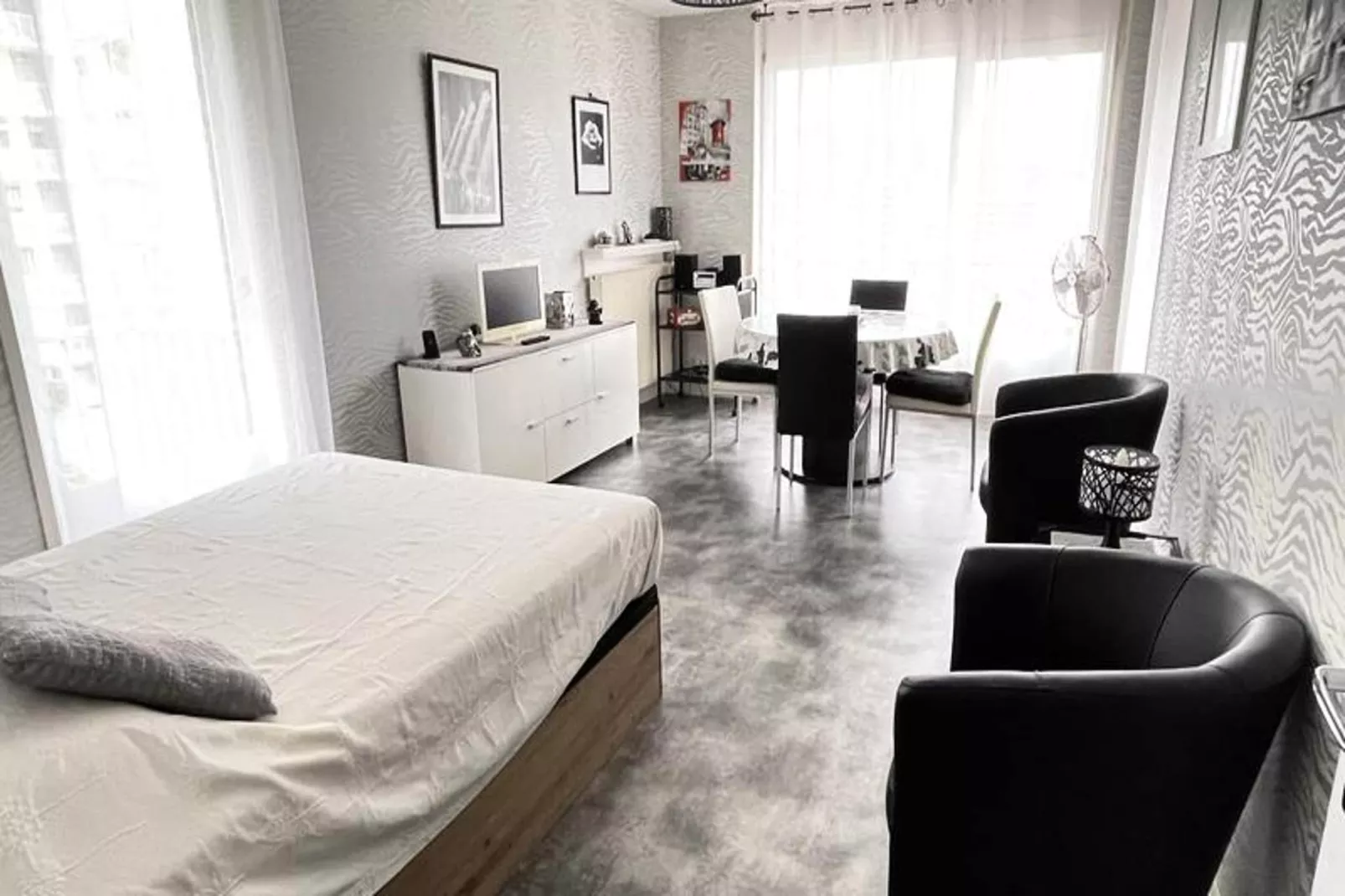 Résidence Montcalm D-Slaapkamer