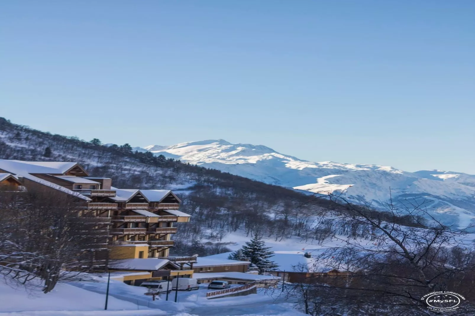 Chalet 3 - SAINT-FRANÇOIS-LONGCHAMP-Gebied winter 1km