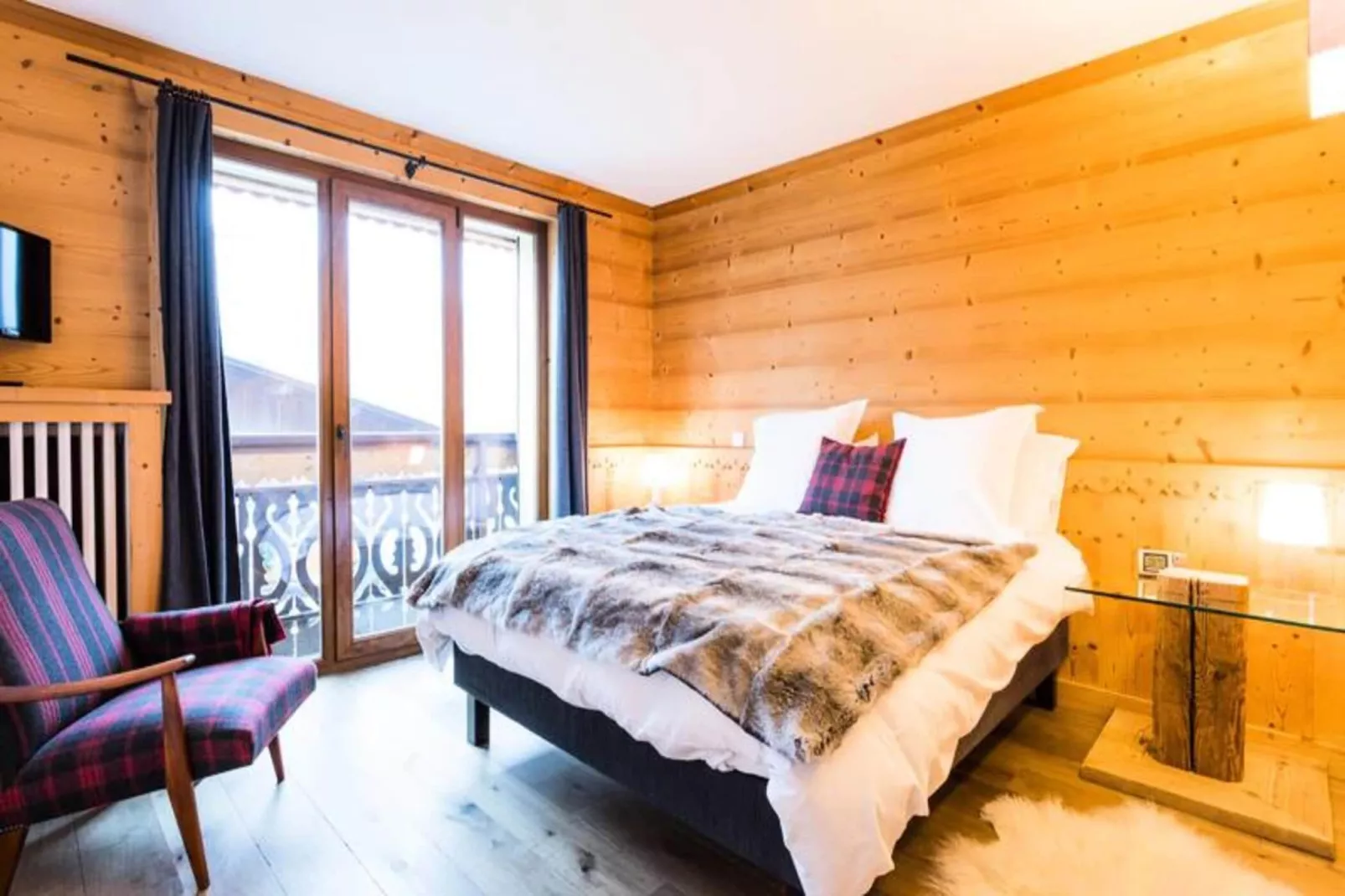Chalet Le Blizzard-Slaapkamer