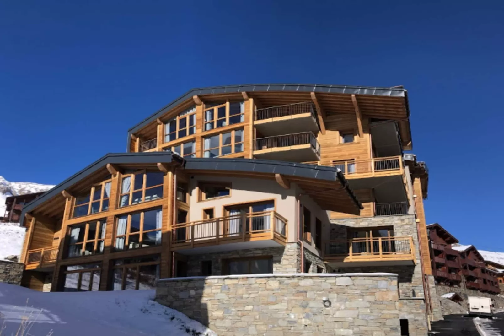 Chalet Les Triolets-Gebieden zomer 1km