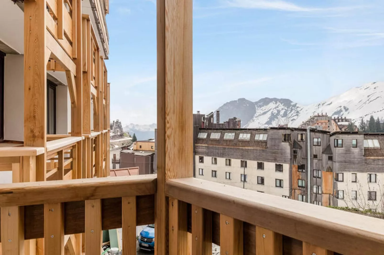 Résidence Les Alpages - maeva Home-Uitzicht zomer