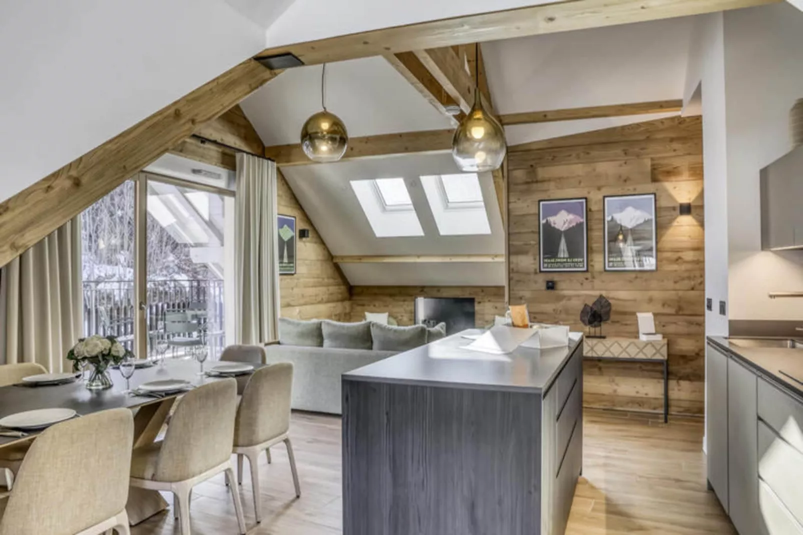 Résidence Gallery Mont Blanc-Slaapkamer