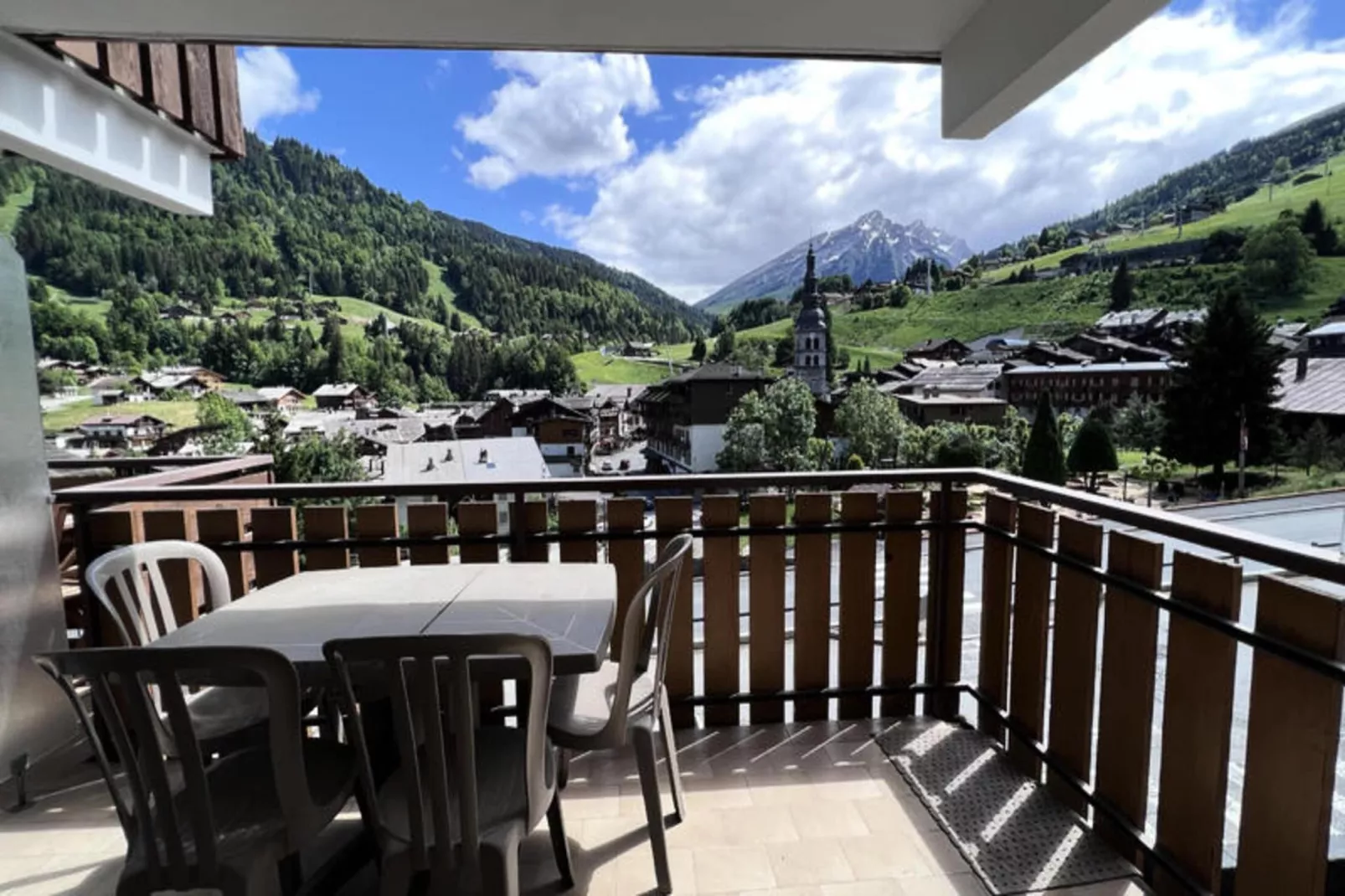 Appartements à La Clusaz-Uitzicht zomer