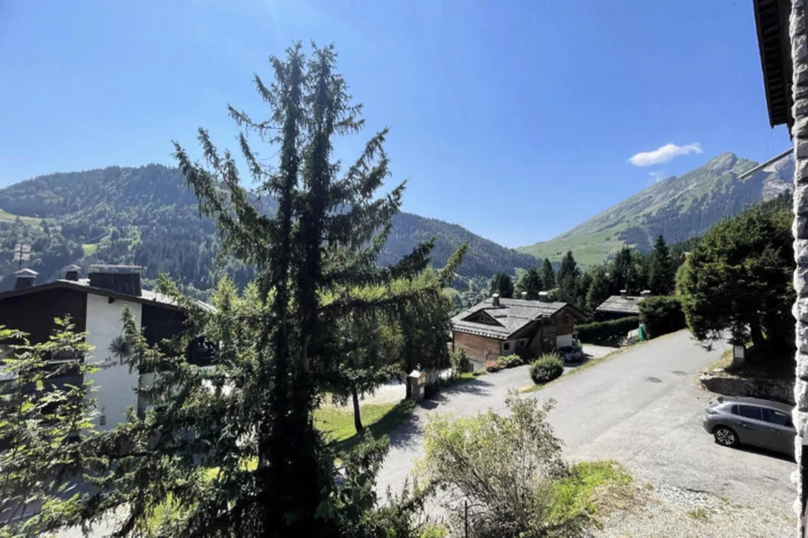 Appartements à La Clusaz-Uitzicht zomer