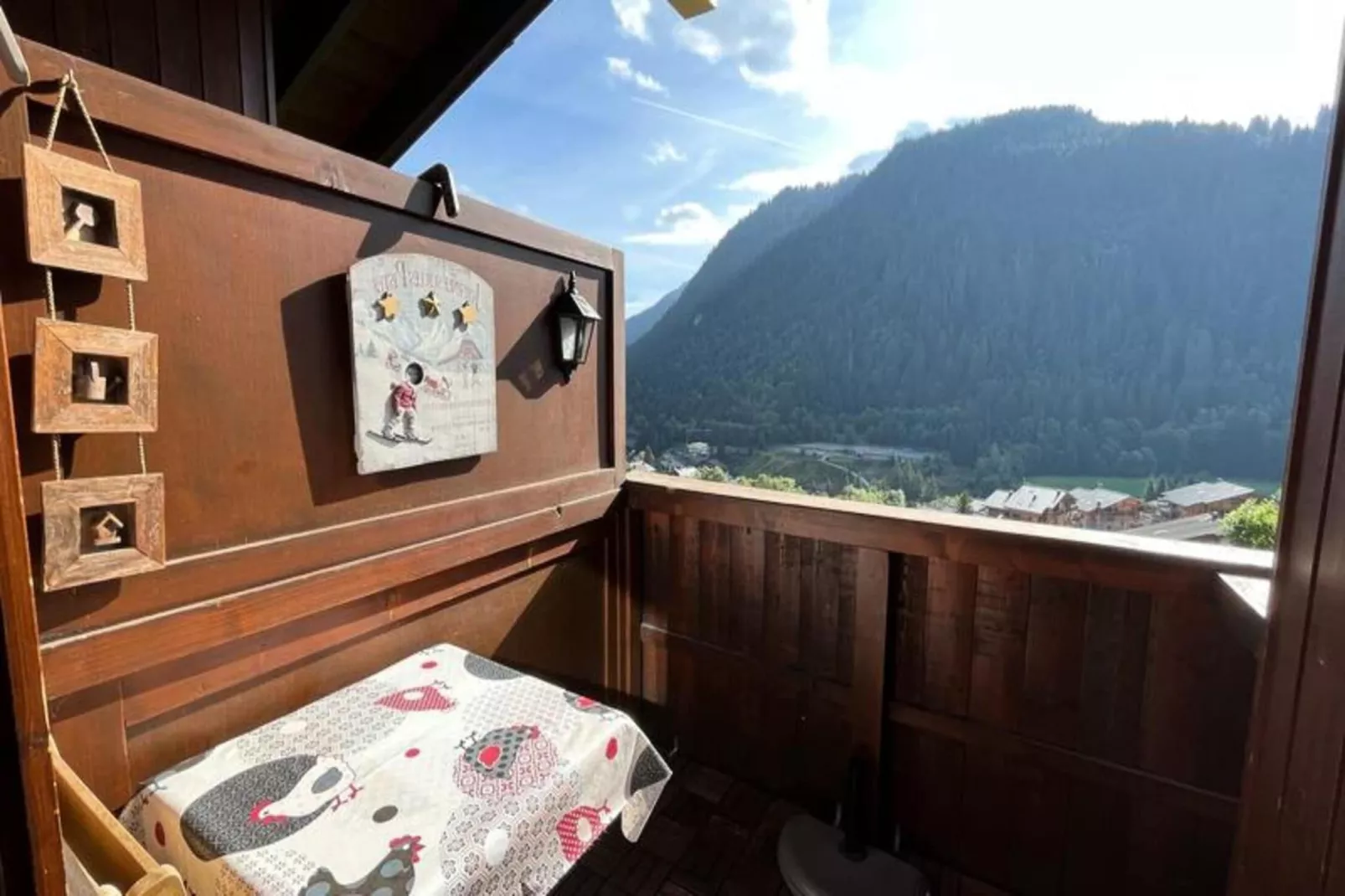 Résidence Chaumiere Des Neiges-Terrasbalkon