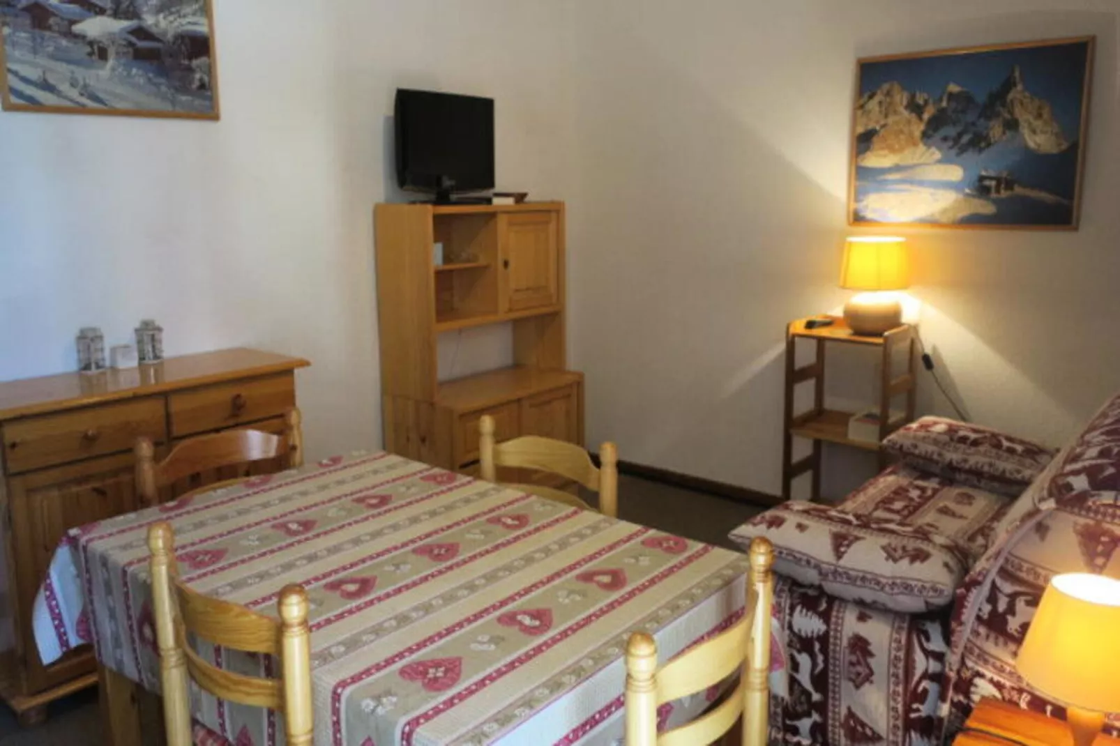 Résidence Le Yeti-Woonkamer