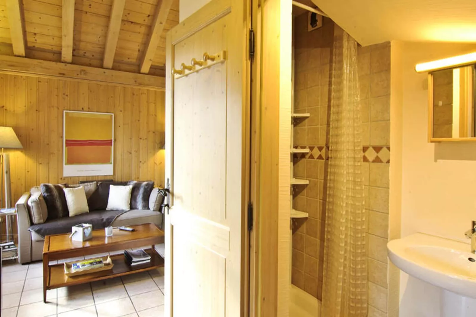 Chalets Du Savoy-Woonkamer