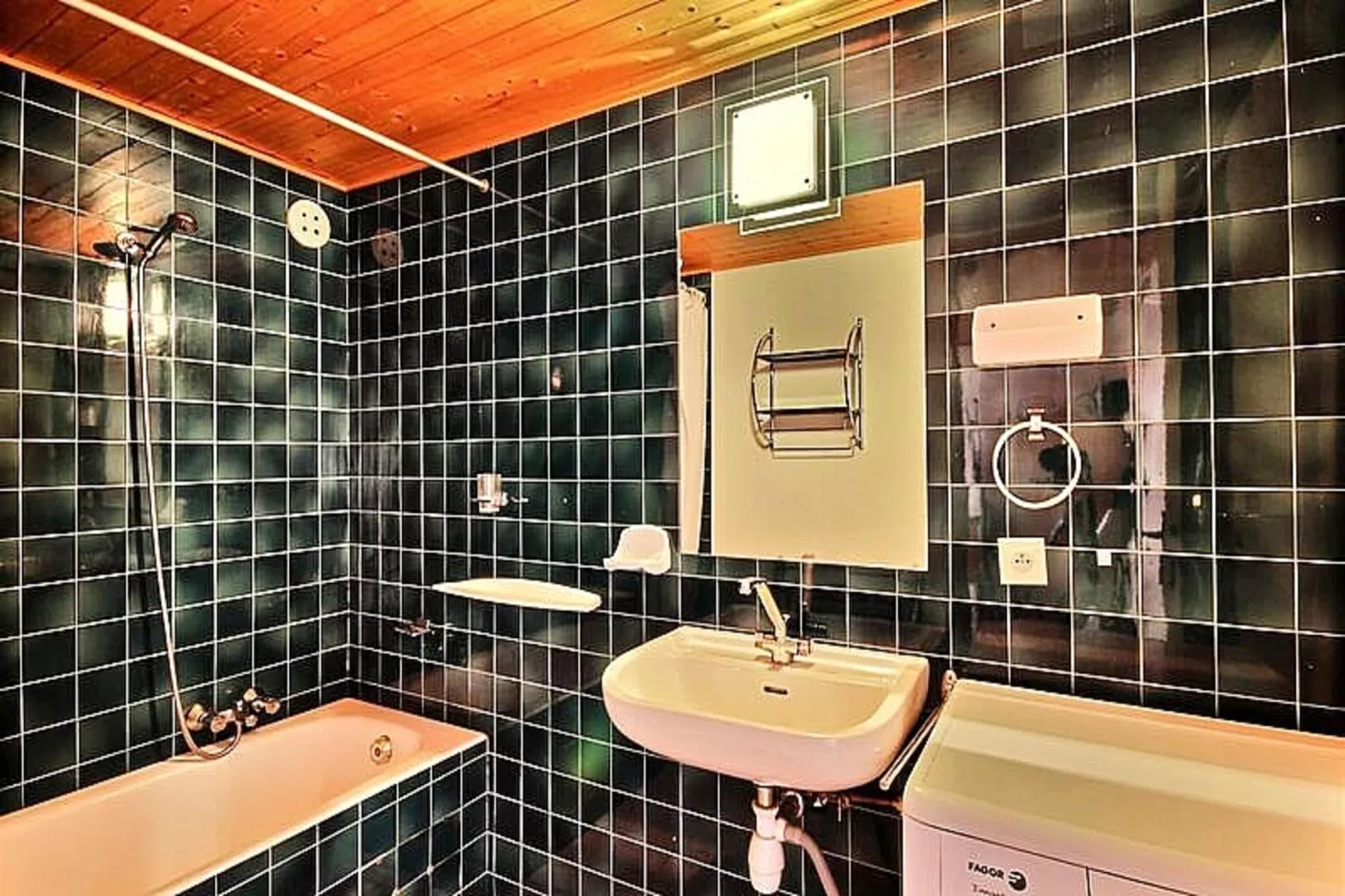 Appartements à Saint Jean d'Aulps-Badkamer