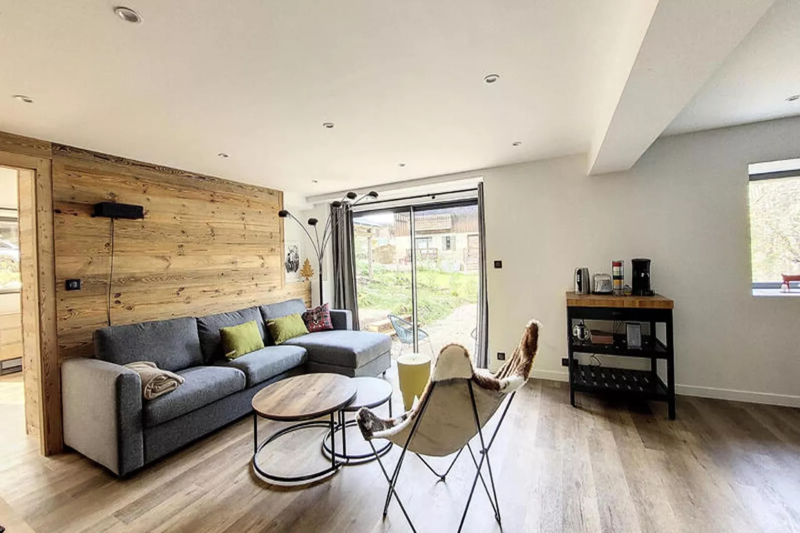 Appartements à Saint Jean d'Aulps-Woonkamer