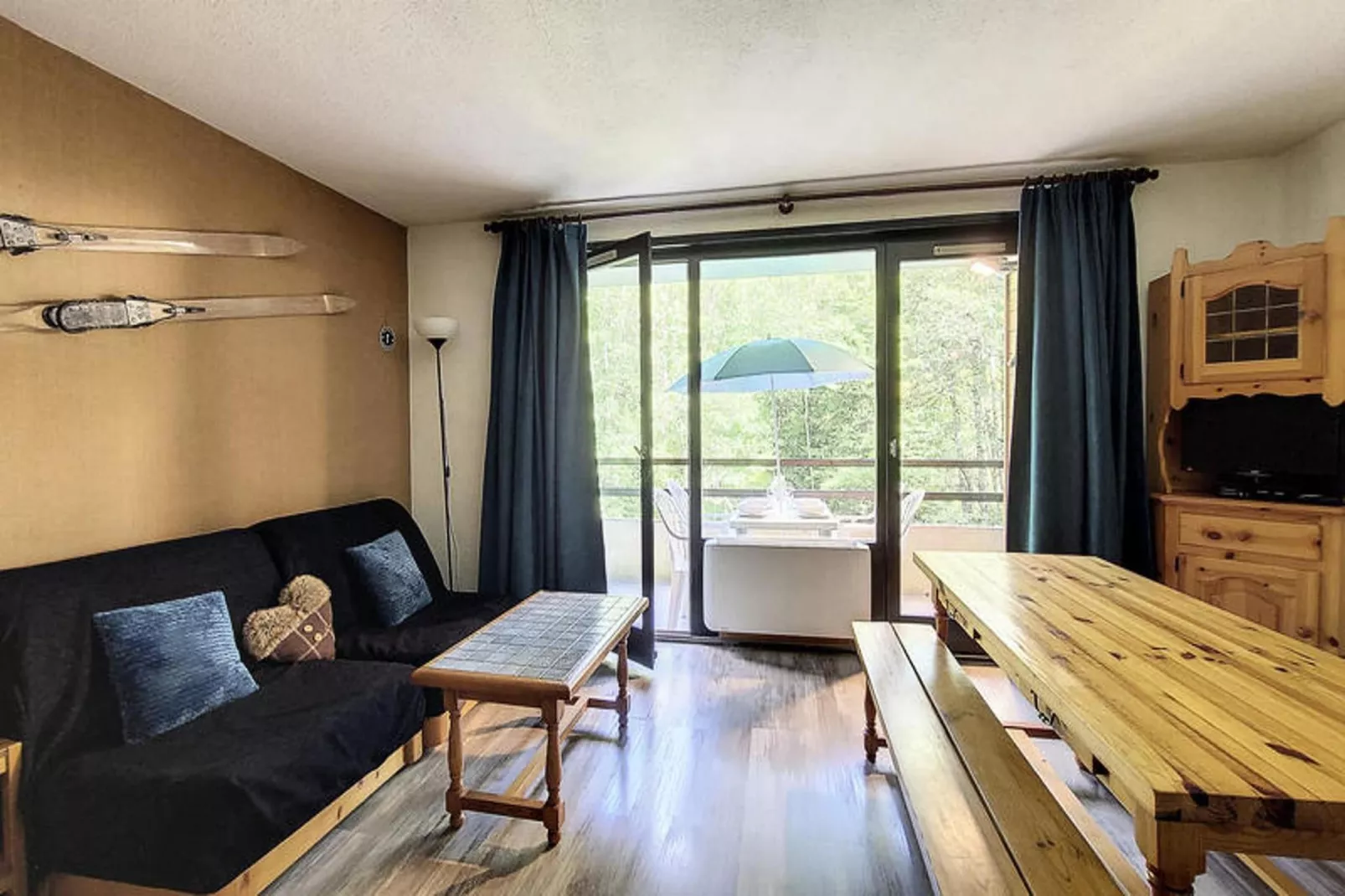 Studio à Saint Jean d'Aulps-Woonkamer