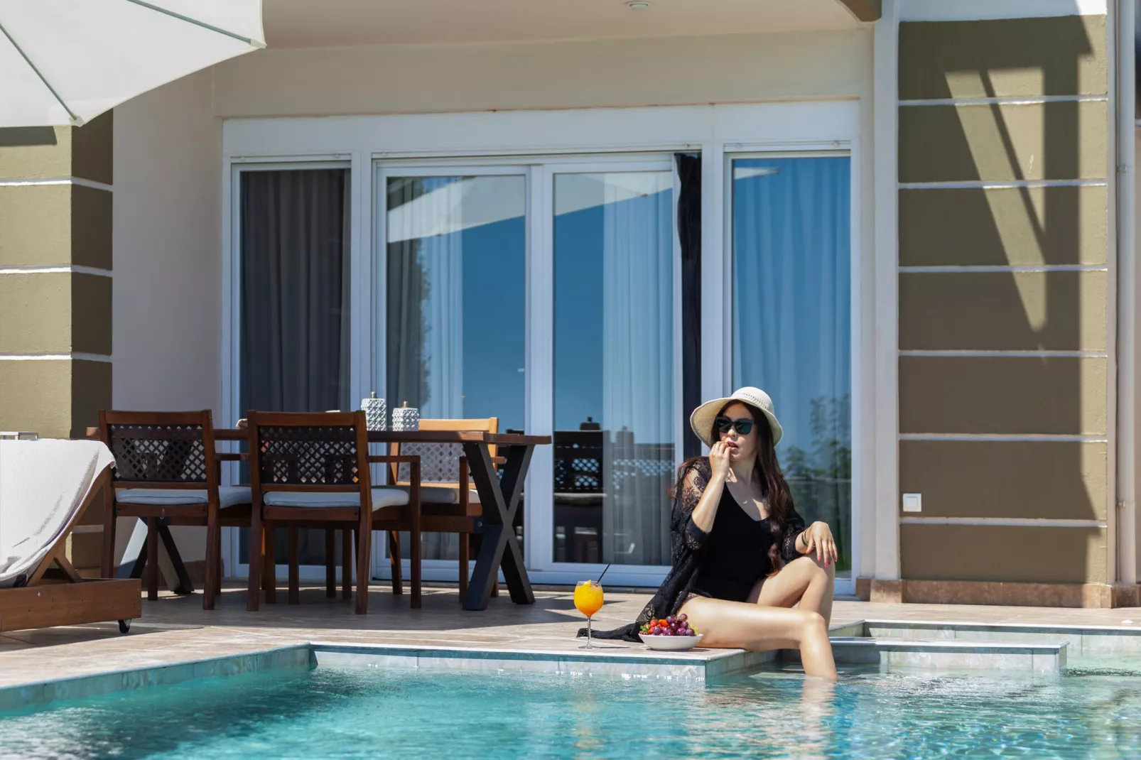 Holiday homes Sunny Villas Resort and SPA Chanioti- Sunny Villa 2 BEDROOMS-Buitenkant zomer