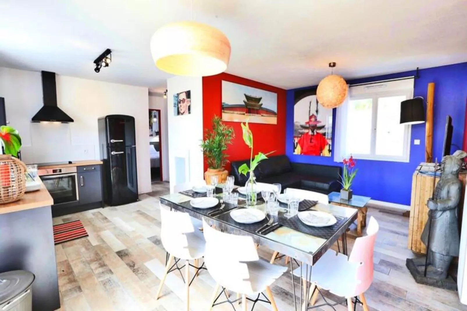 Villa Cor&eacute;e - Domaine Le Sherwood-Buitenkant zomer