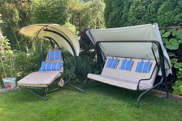 Dom wakacyjny w Krzyni dla max 5 osób-Tuinen zomer