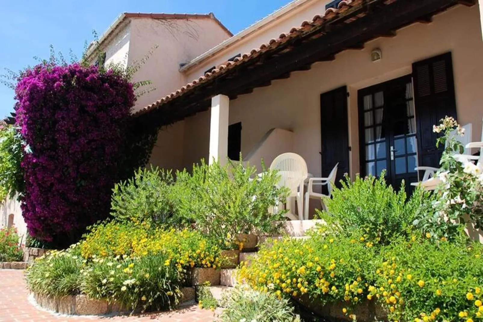 Résidence Marie Diane-Tuinen zomer