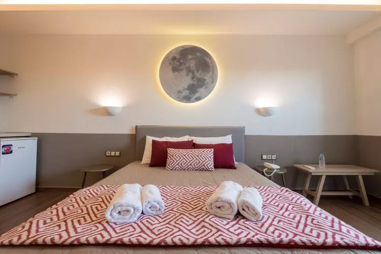 Holiday resort Asteris Village Gerakini-Studio Economy-Slaapkamer