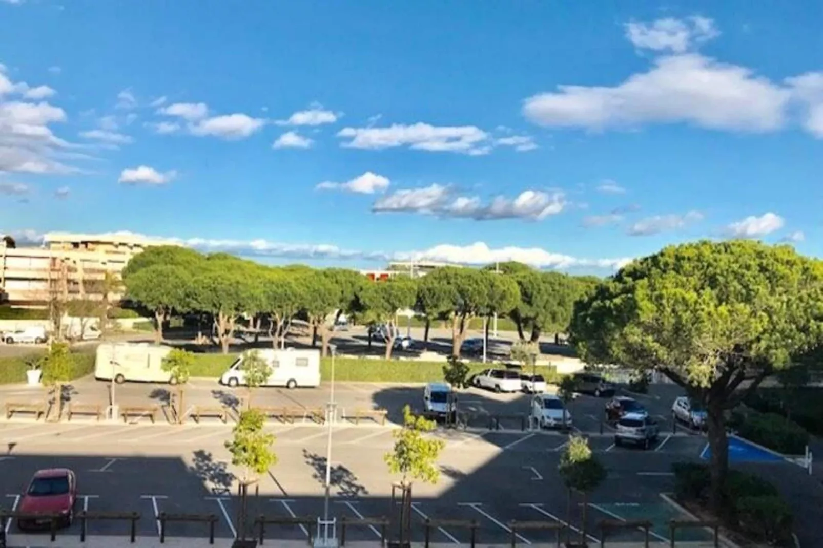 Résidence "escale Port"-Uitzicht zomer