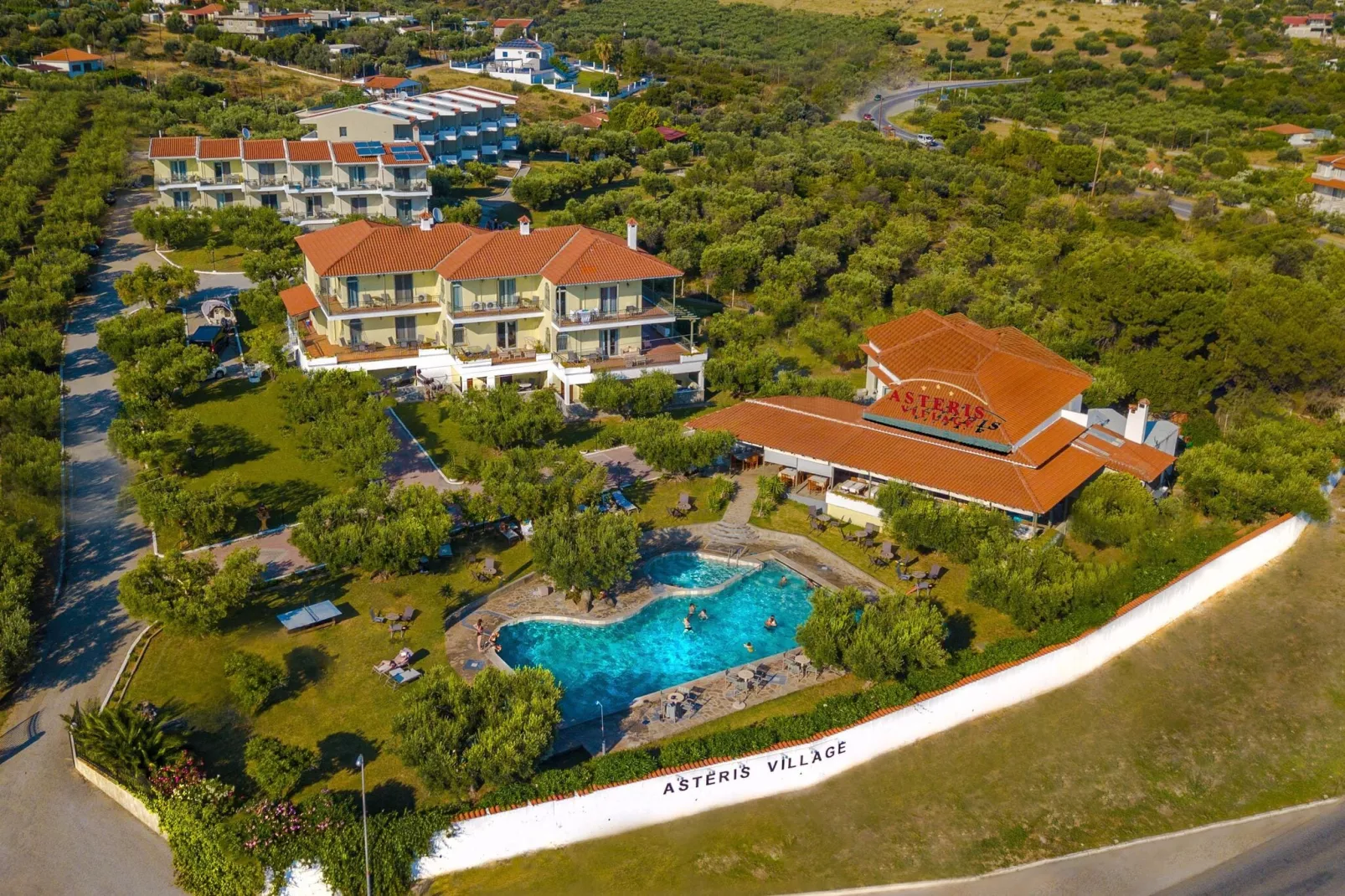 Holiday resort Asteris Village Gerakini-Studio Economy-Buitenlucht