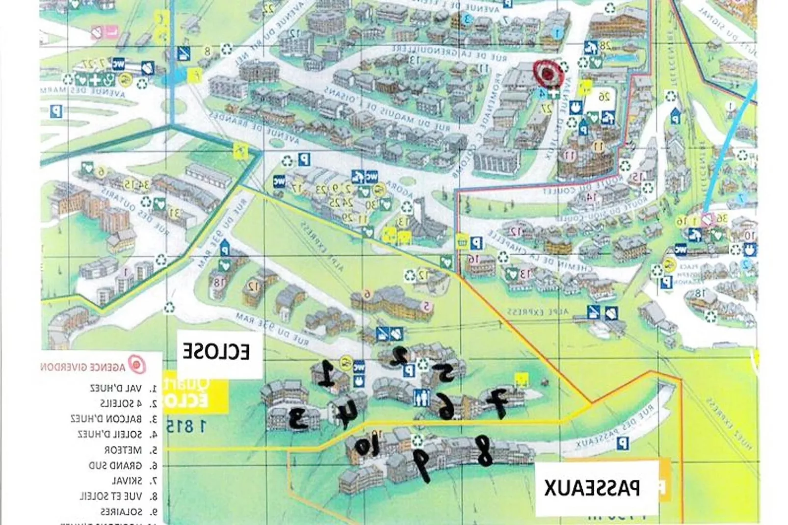Résidence Solaires-Faciliteiten
