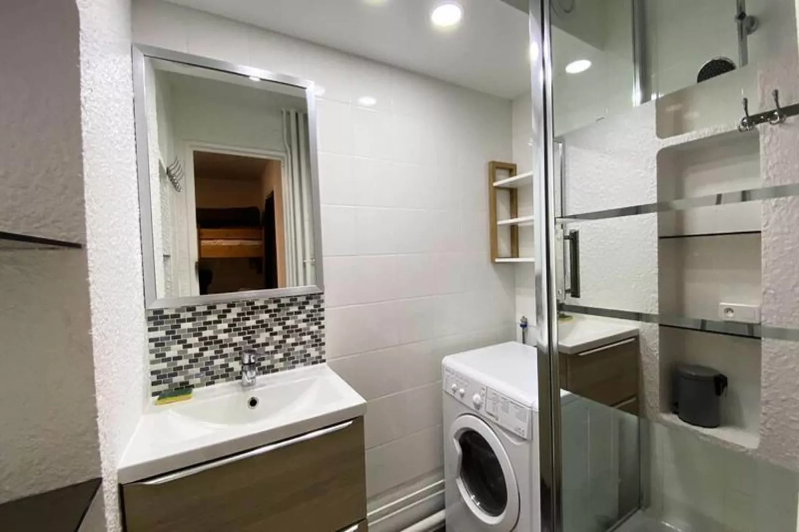 Résidence Vallee Blanche-Badkamer