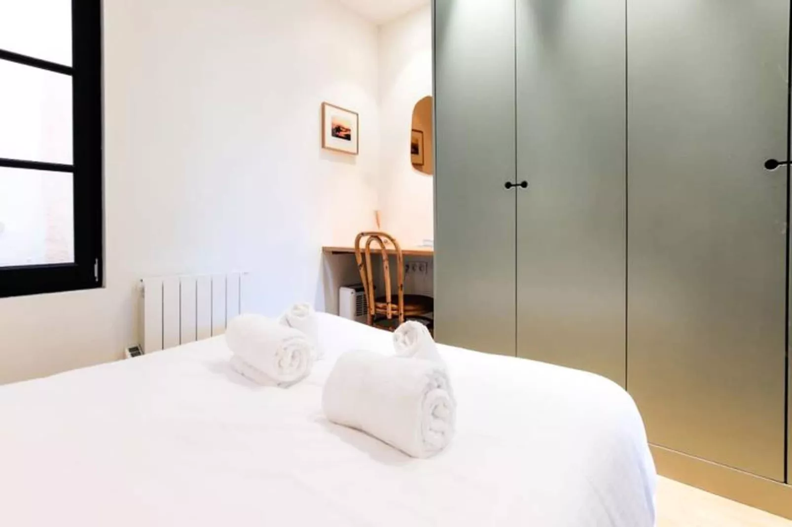 Superbe Maison Au Coeur De La Ville &agrave; Deux Pas De La C&ocirc;te Des Basques-Slaapkamer