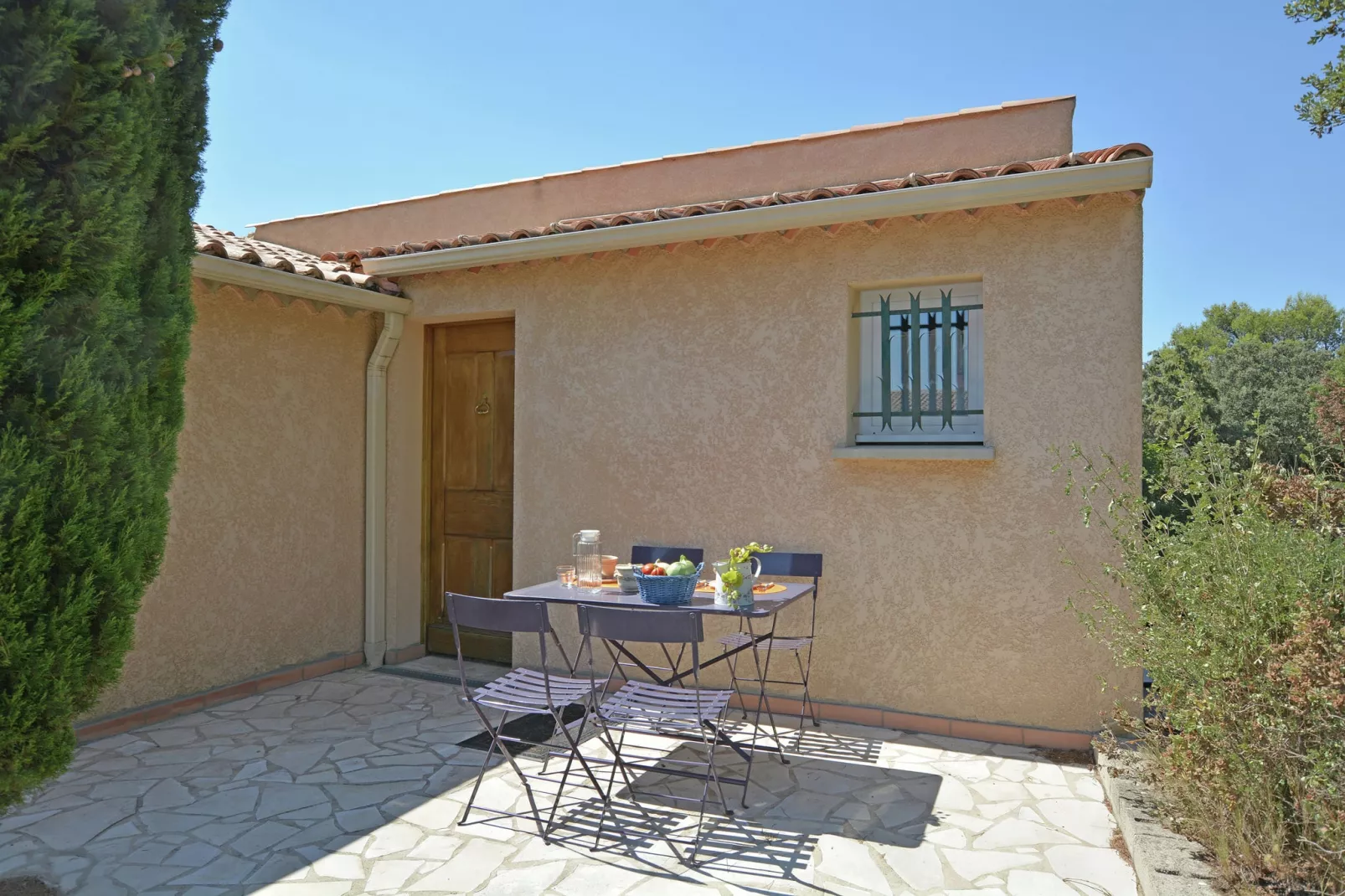 Maison de vacances - SAINT-MAXIMIN-Terrasbalkon