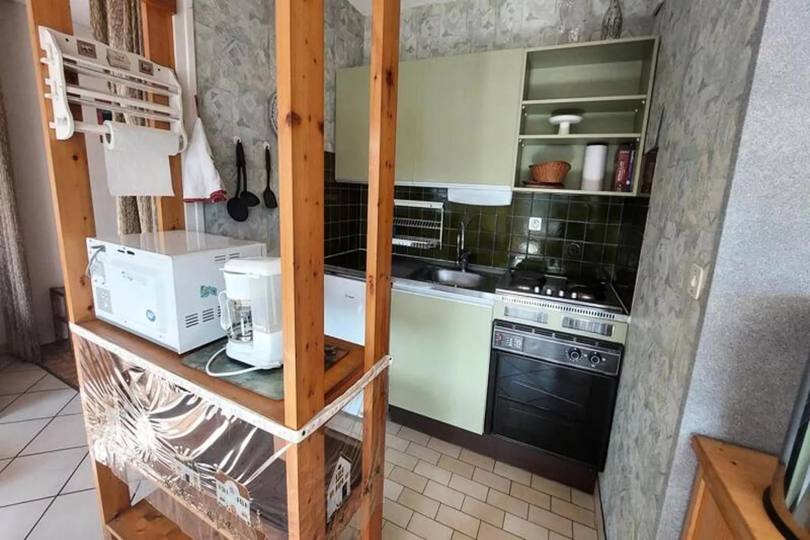 Résidence Le Comte Vert-Keuken