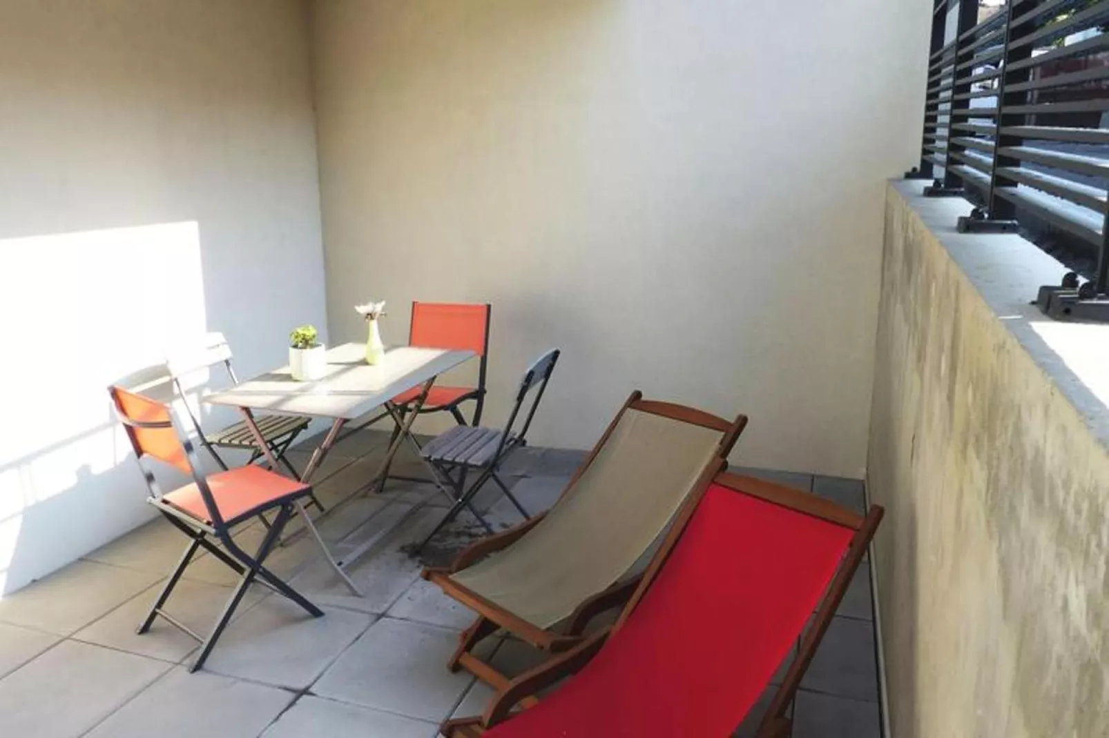 Résidence Terrasses Des Thermes-Terrasbalkon